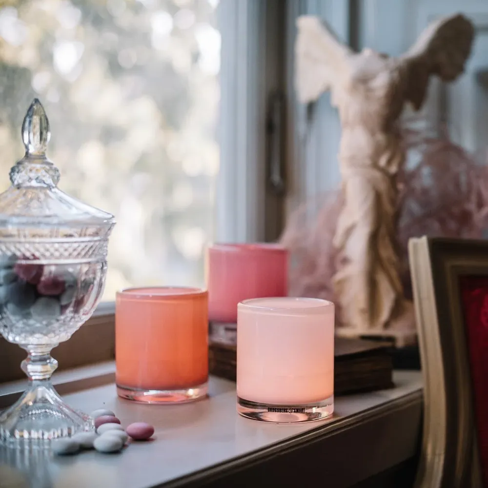 HURRICANE LAMP CANDY SMALL, Charlotte