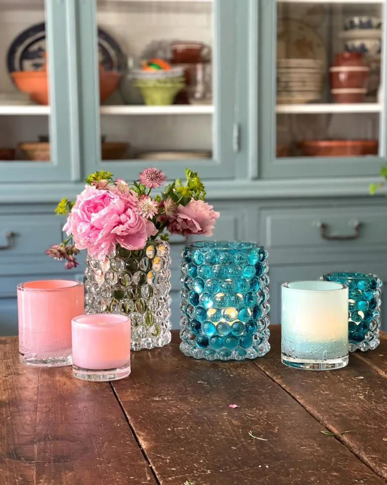 HURRICANE LAMP CANDY SMALL, Charlotte