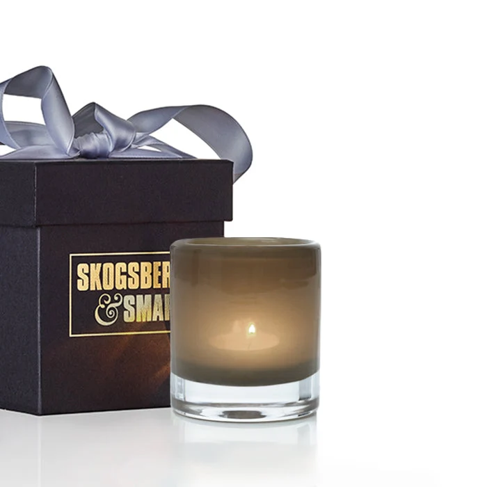 HURRICANE LAMP CANDY SMALL, Chocolate