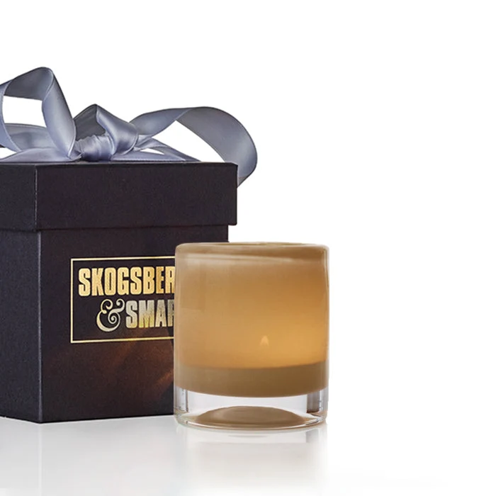 HURRICANE LAMP CANDY SMALL, Fudge