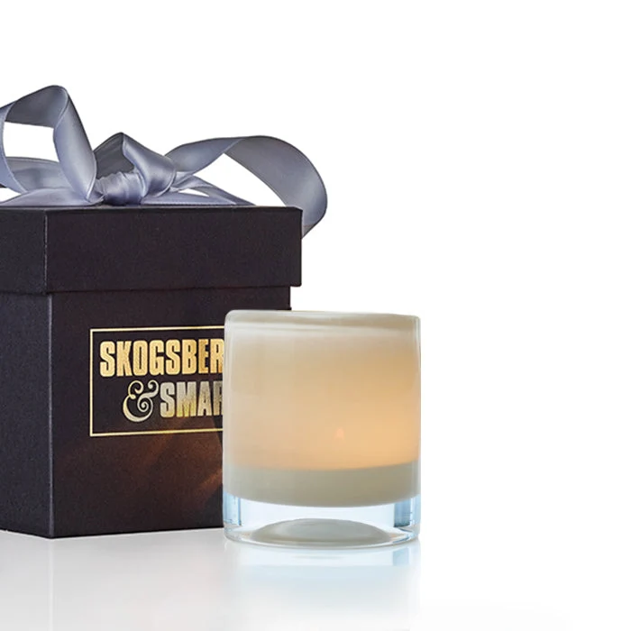HURRICANE LAMP CANDY SMALL, Vanilla
