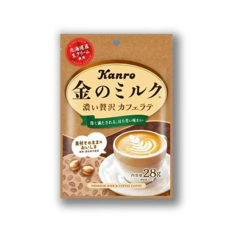 Kanro Premium Kaffe-Mjölk Godis