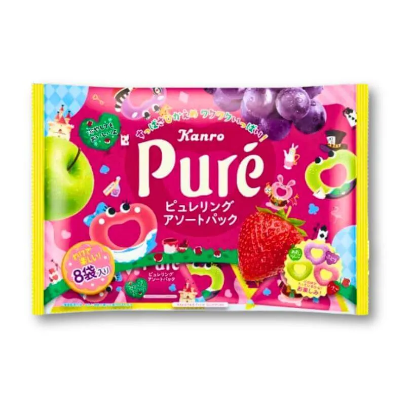 Kanro Ring Gummy Puréassortiment