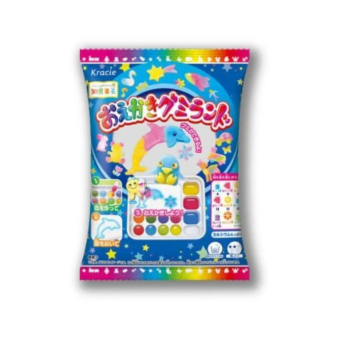 Kracie Colorful Peace Ogaki Gummy Land DIY-godis Kit