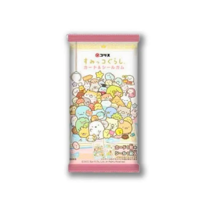 Sumikko Gurashi Kort & Klistermärke med Tuggummi