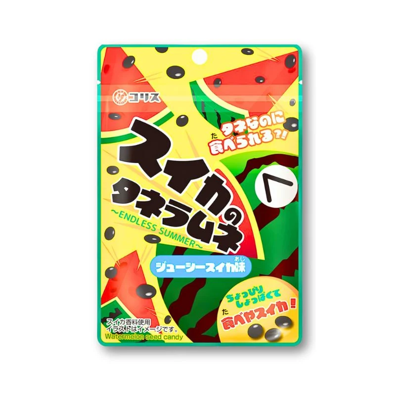 Vattenmelonskärnor Ramune Godis - 10 st förpackning