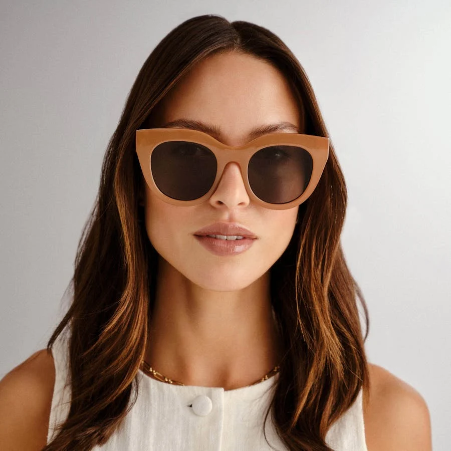 Air Heart Caramel Le Specs