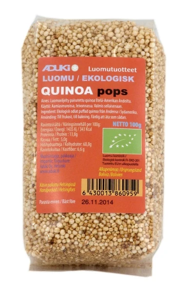 Puffad Quinoa, 100 g