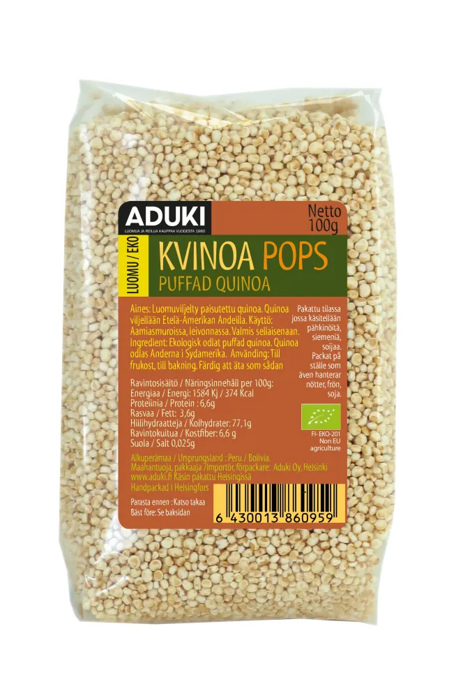 Puffad Quinoa, 100 g