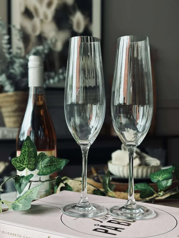 Champagneglas CRYSTAL, 2 st.