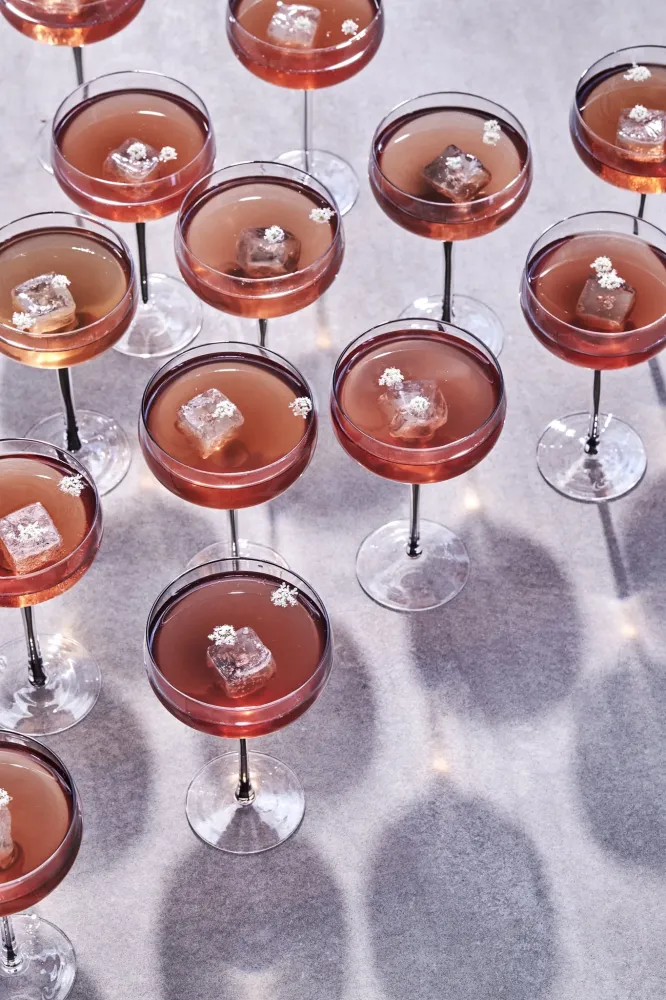 Cristel champagneglas H21,5 Ø6,4 cm. klart