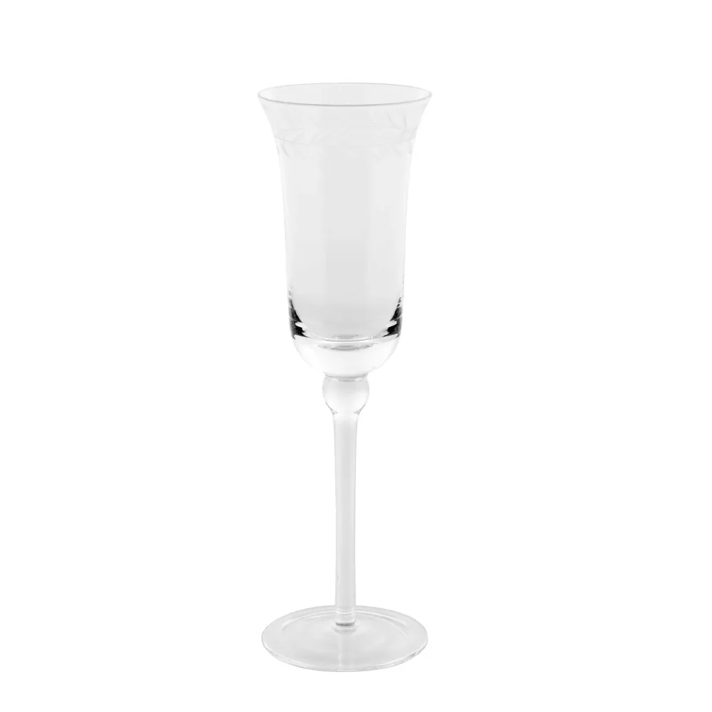 Dauphine champagneglas 18 cl. transparent