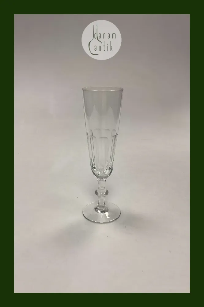 Holmegaard Christian VIII Champagnefløjte - 16 cm