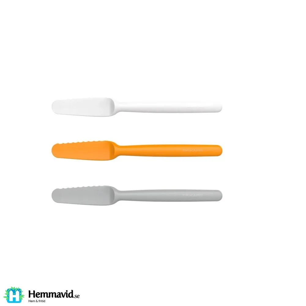 Fiskars FF smörknivar i plast 3 st