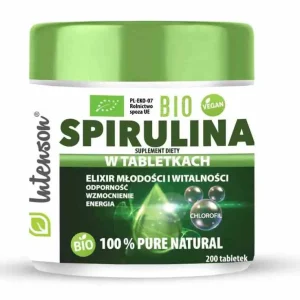 Intenson Bio Spirulina 100% 200 tabletter
