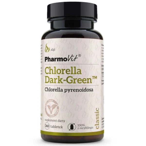Pharmovit Chlorella Mörkgrön 360 tabletter