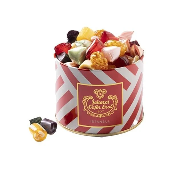Cafer Erol Akide Sekeri Rock Candy Tin Box 12.35oz