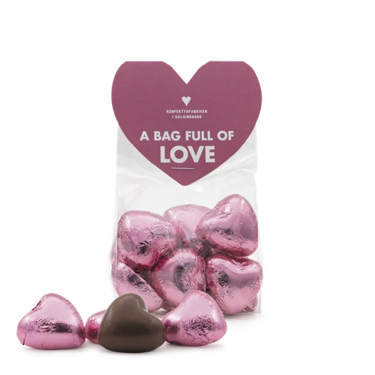 bag full love - Choklad hjärtan