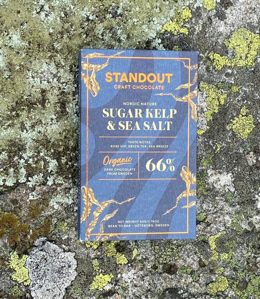 Chokladkaka med sockertång & havssalt