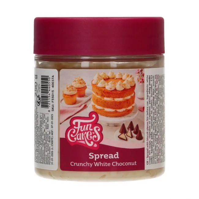 Bredbar - Krispig Vit Choconut 250g