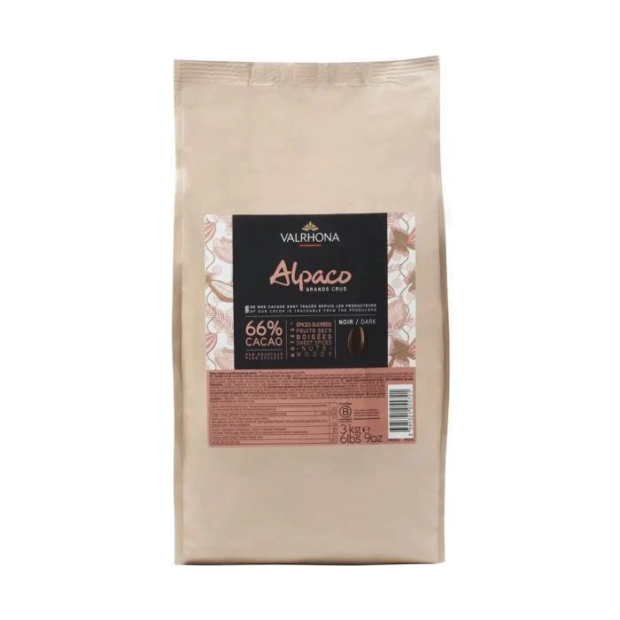 Fèves Alpaco 66 % - 3 kg