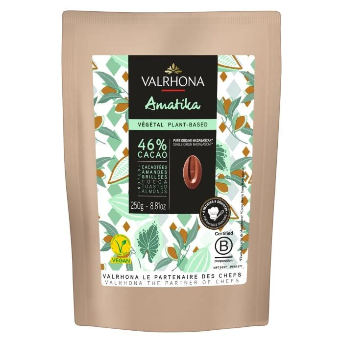 Fèves Amatika Mjölk 46 % - 250 g
