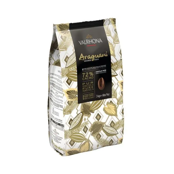 Fèves Araguani 72 % - 3 kg
