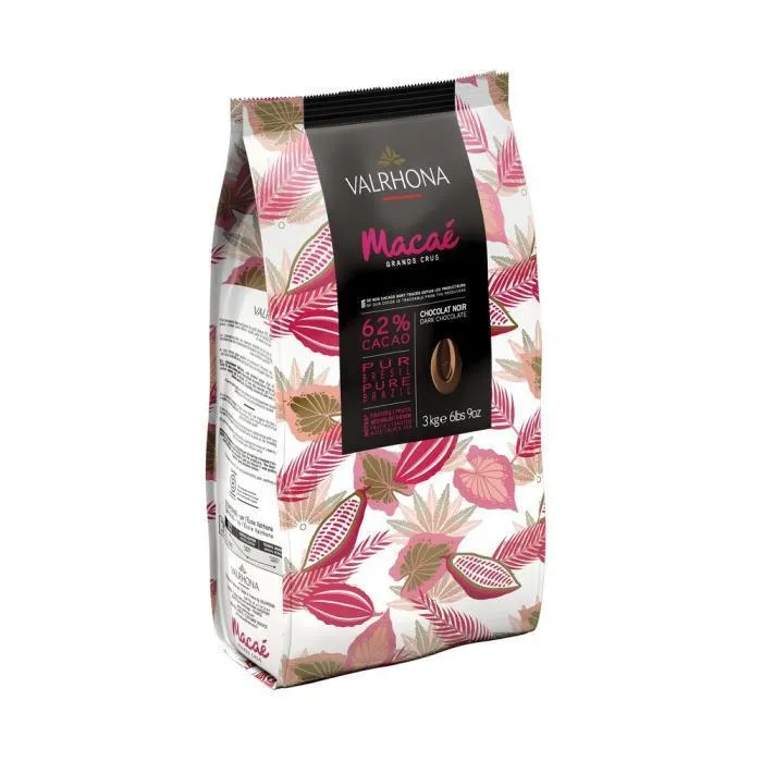 Fèves Macaé 62 % - 3 kg