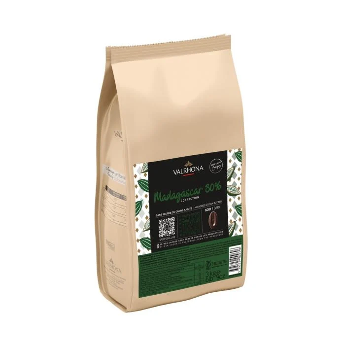 Fèves Madagascar 80 % - 3 kg