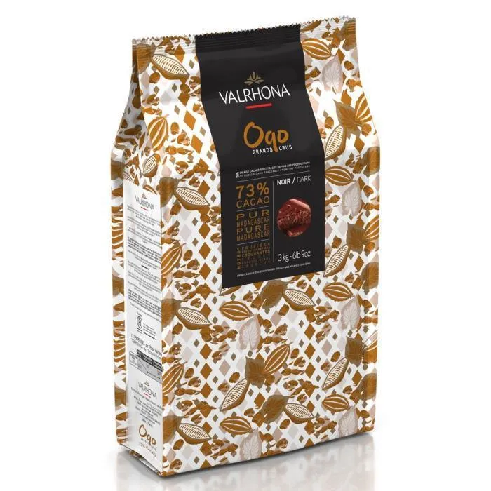 Fèves Oqo 73 % - 3 kg