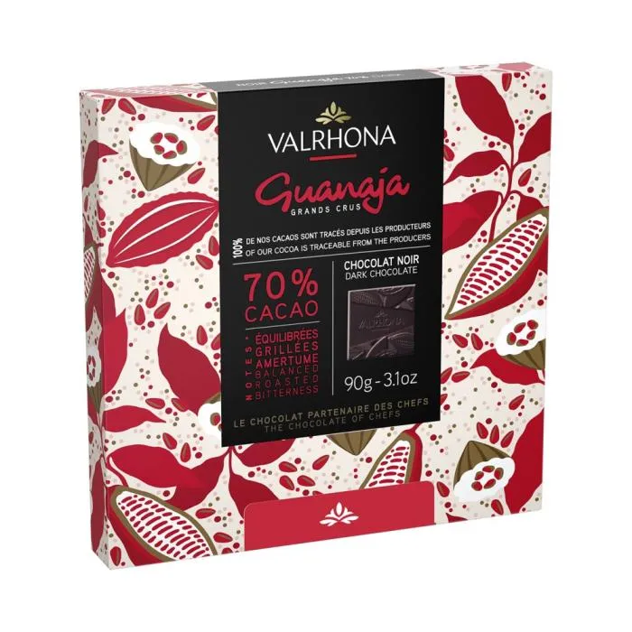 Gåvobox Guanaja 70 % – 18 mörka bitar – 90 g