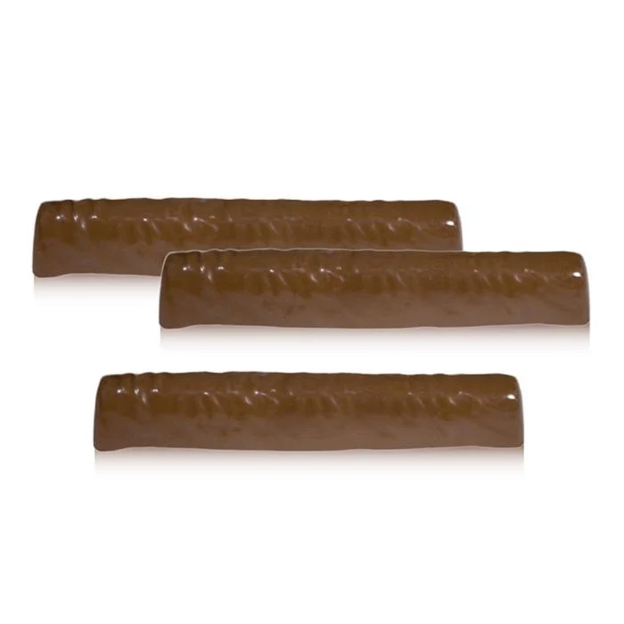 Mjölkchokladstänger 33 % fyllda med gianduja – 2,5 kg