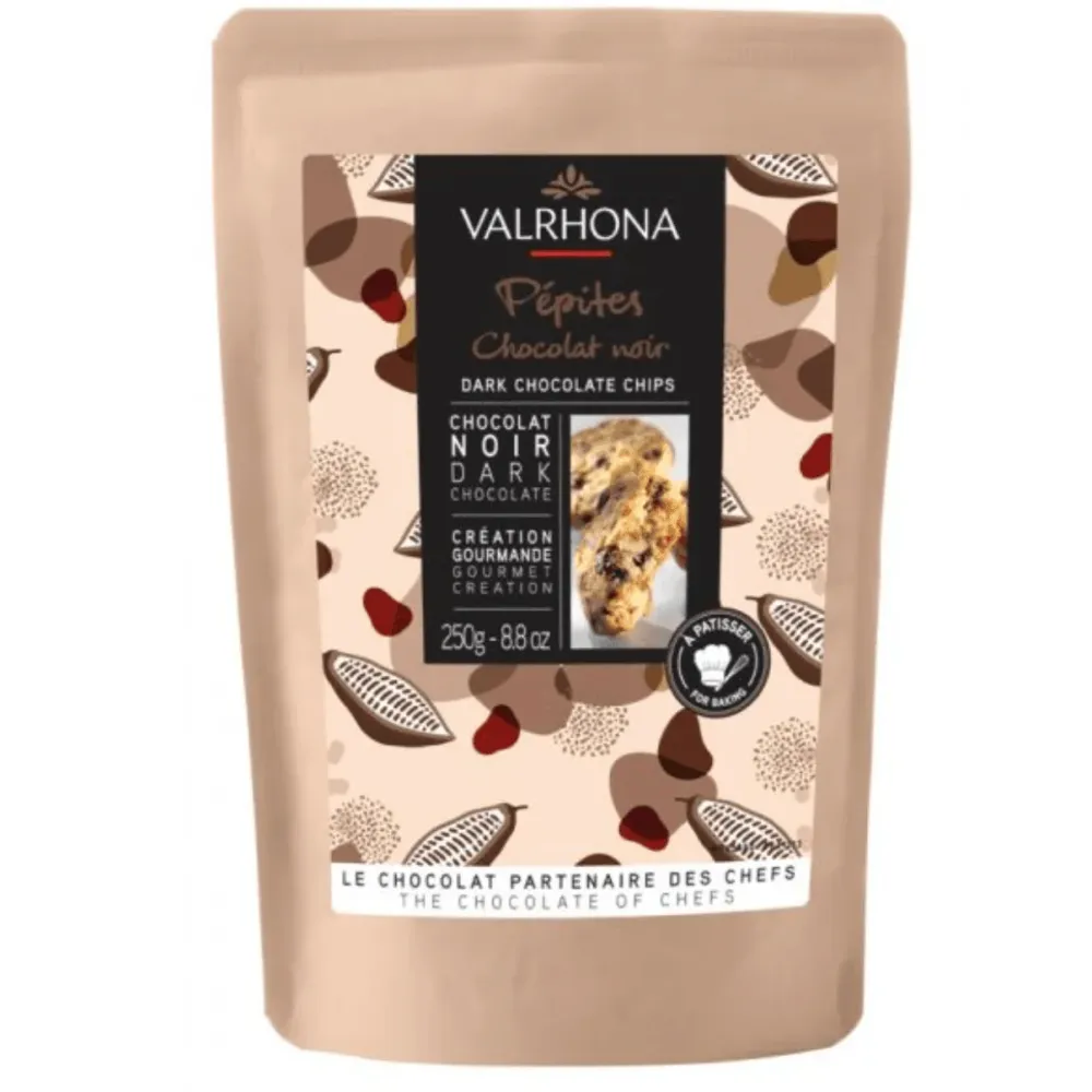 Mörk chokladknappar 52 % - 250g