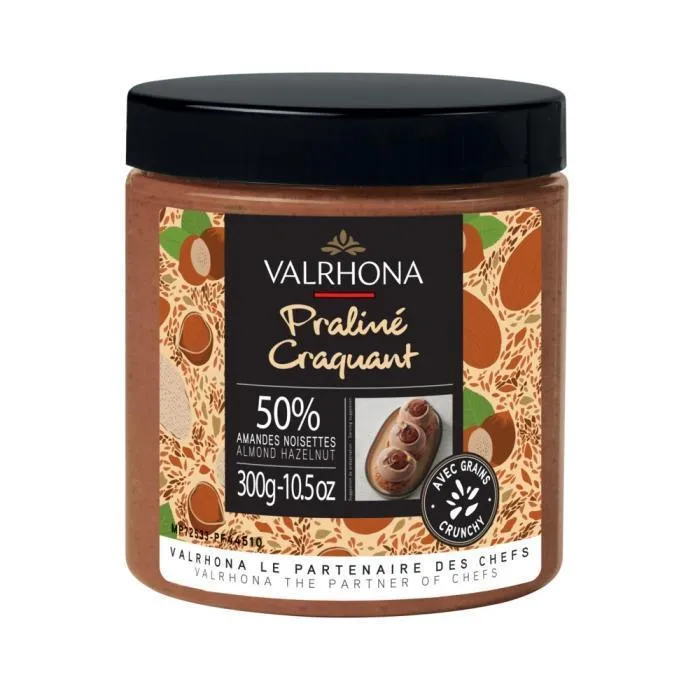 Praliné Mandel Hasselnöt 50 % - Krispig