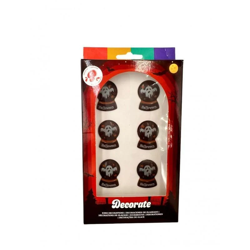 Set/6 Halloween-spöken i choklad