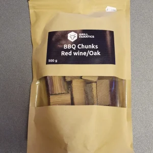Grill Fanatics Red Wine/Oak Chunks 500g