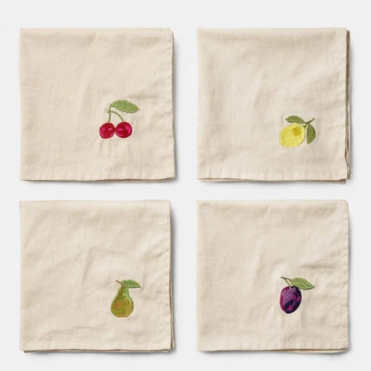 Midnatt Napkin Set Tutti Frutti
