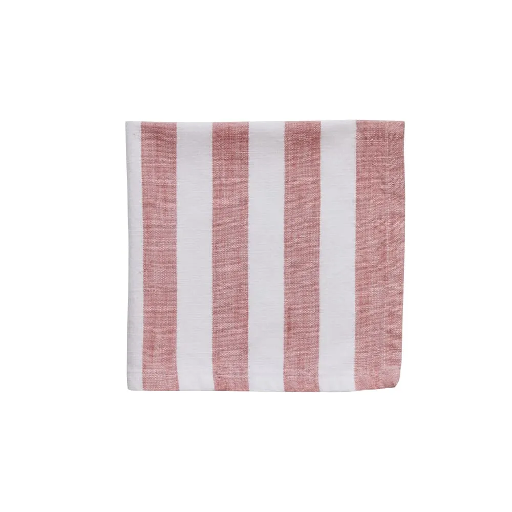 Olivia servett 40x40, Off white / Apricot