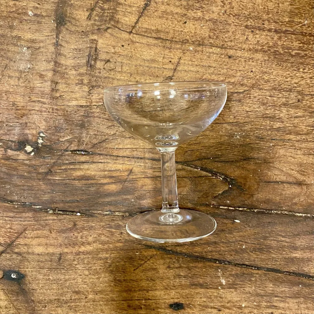 Vintage Coupe Glass