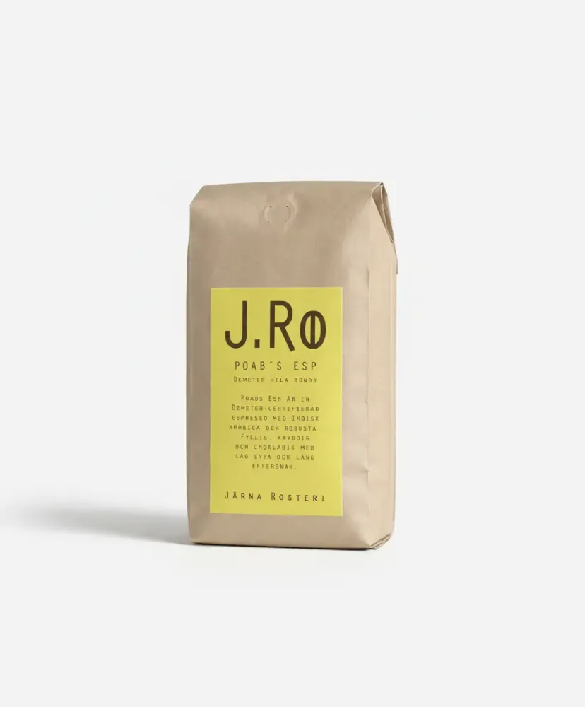 Järna Rosteri Poab’s ESP – Biodynamic Espresso 450 g