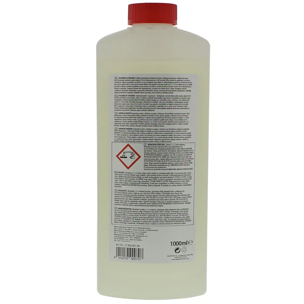 Avkalkningsmedel för kaffemaskiner, vattenkokare, 1 liter, universal, Scanpart, 2 st