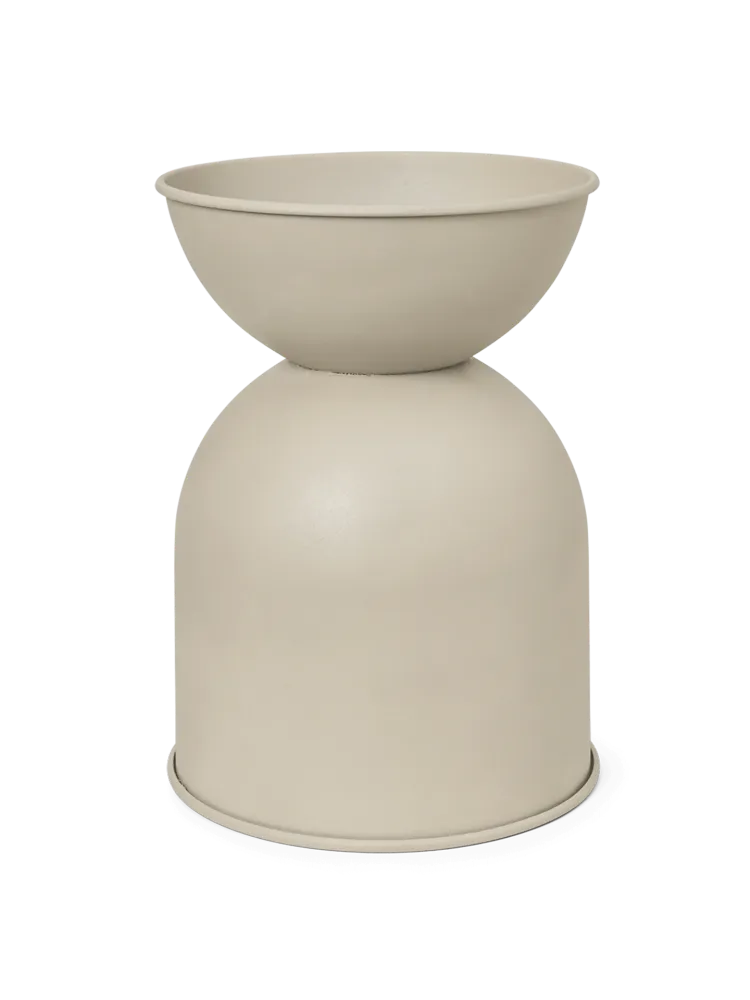 Hourglass Pot - Large - Mjuk kaschmir
