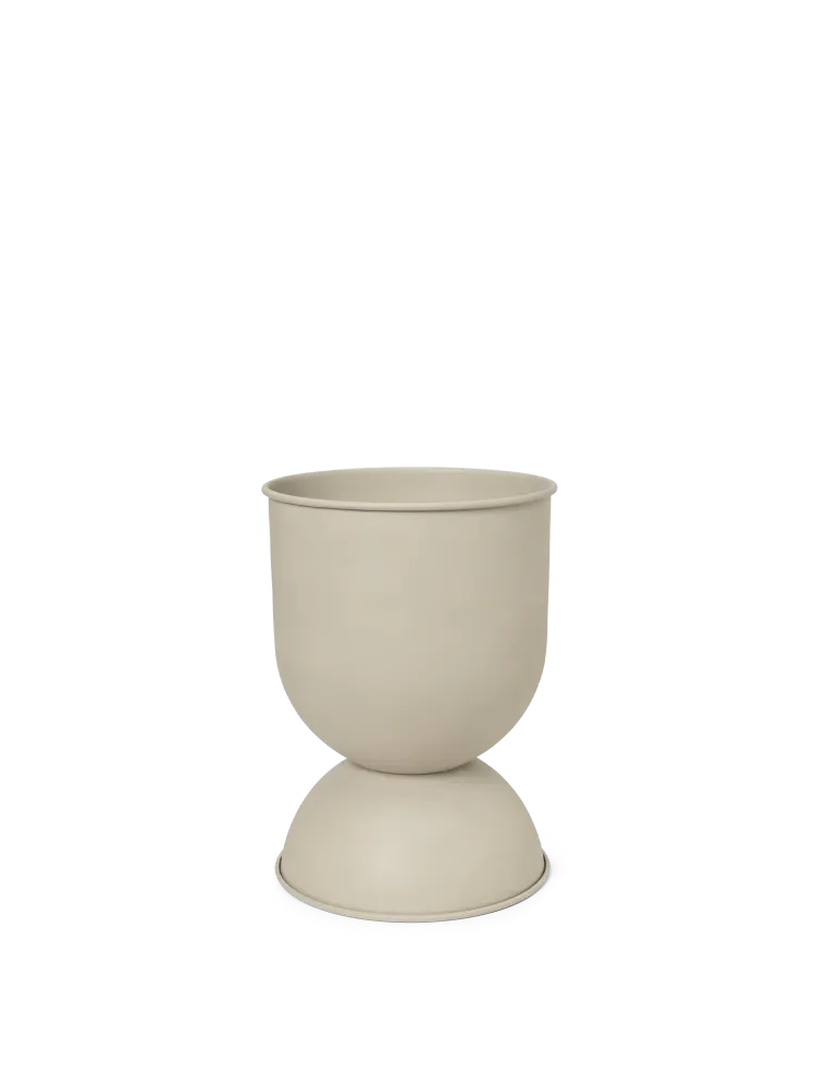 Hourglass Pot - Liten - Cashmere