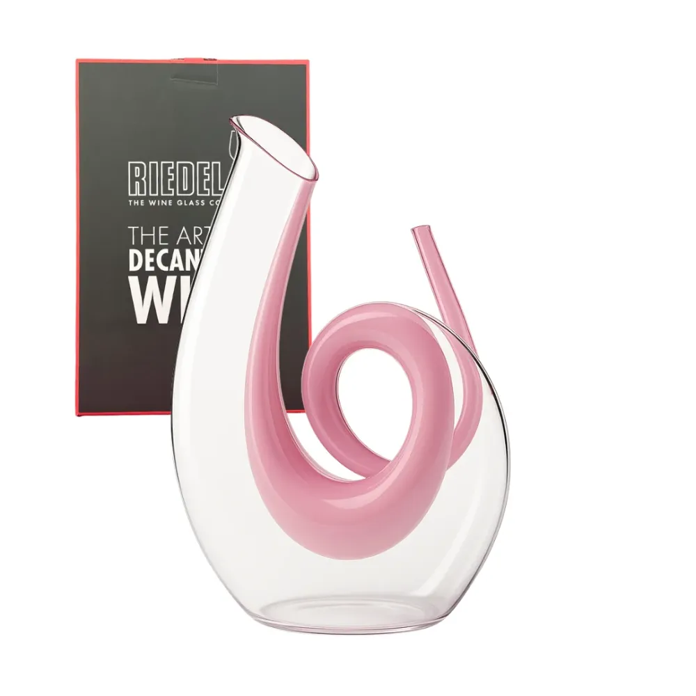 Riedel Karaff Curly Pink 1,4 L – Initial, ej auktoriserad återförsäljare
