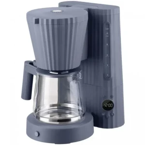 Alessi Kaffebryggare PLISSÉ 1,5 l, grå