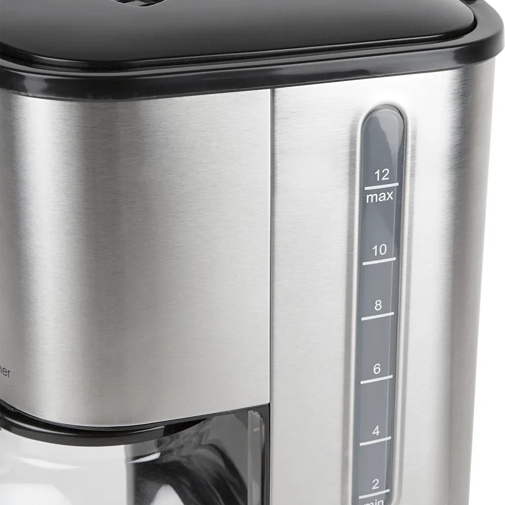Champion Kaffebryggare Numeric 12-koppar/1,5L Rostfri