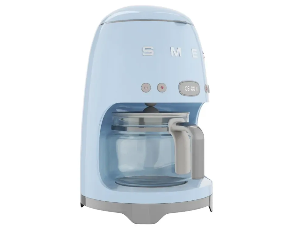 Smeg Kaffebryggare 50'S STYLE DCF02PBEU, pastellblå