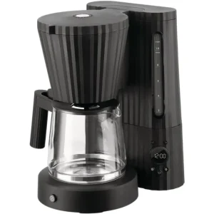 Alessi Kaffebryggare PLISSÉ 1,5 l, träkol