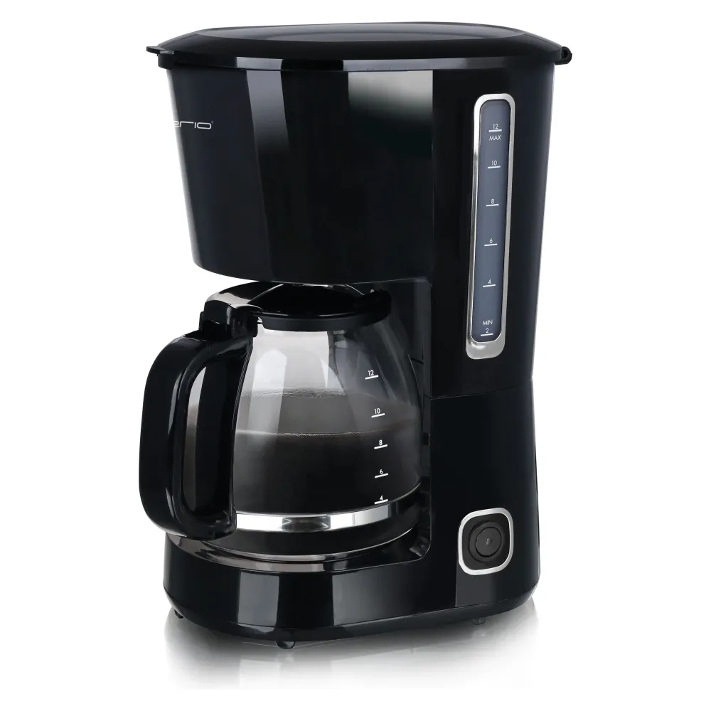 Emerio Kaffebryggare Ebenholts