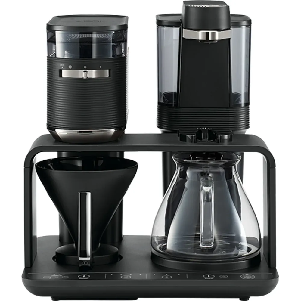 Melitta 021941 Kaffebryggare EPOS med kvarn Black/CHROME